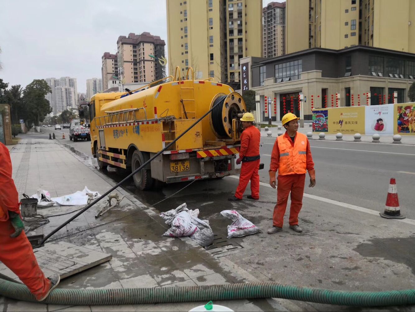 西吉排污管道清淤-管道清洗